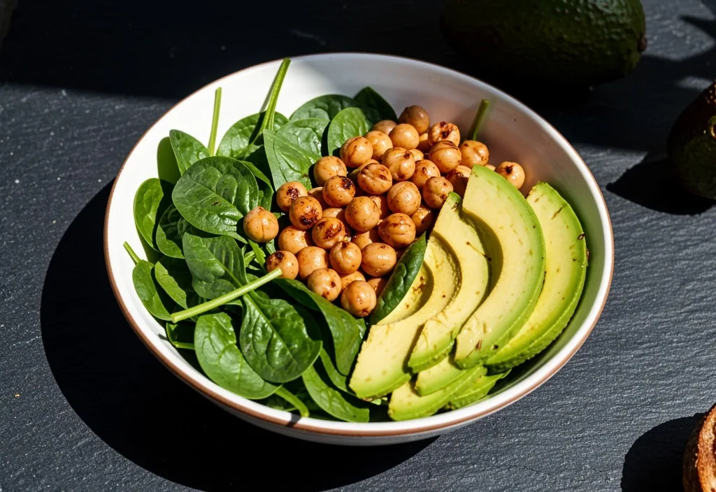 Cuenco de nutrición mediterránea equilibrada
